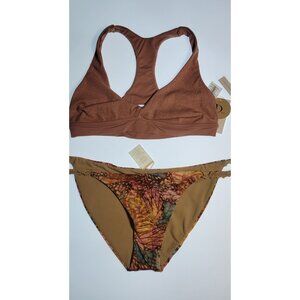 SUMMERFUL Bikini Set - Size Large Pink Shimmer Cup D (real.size M Cup C)